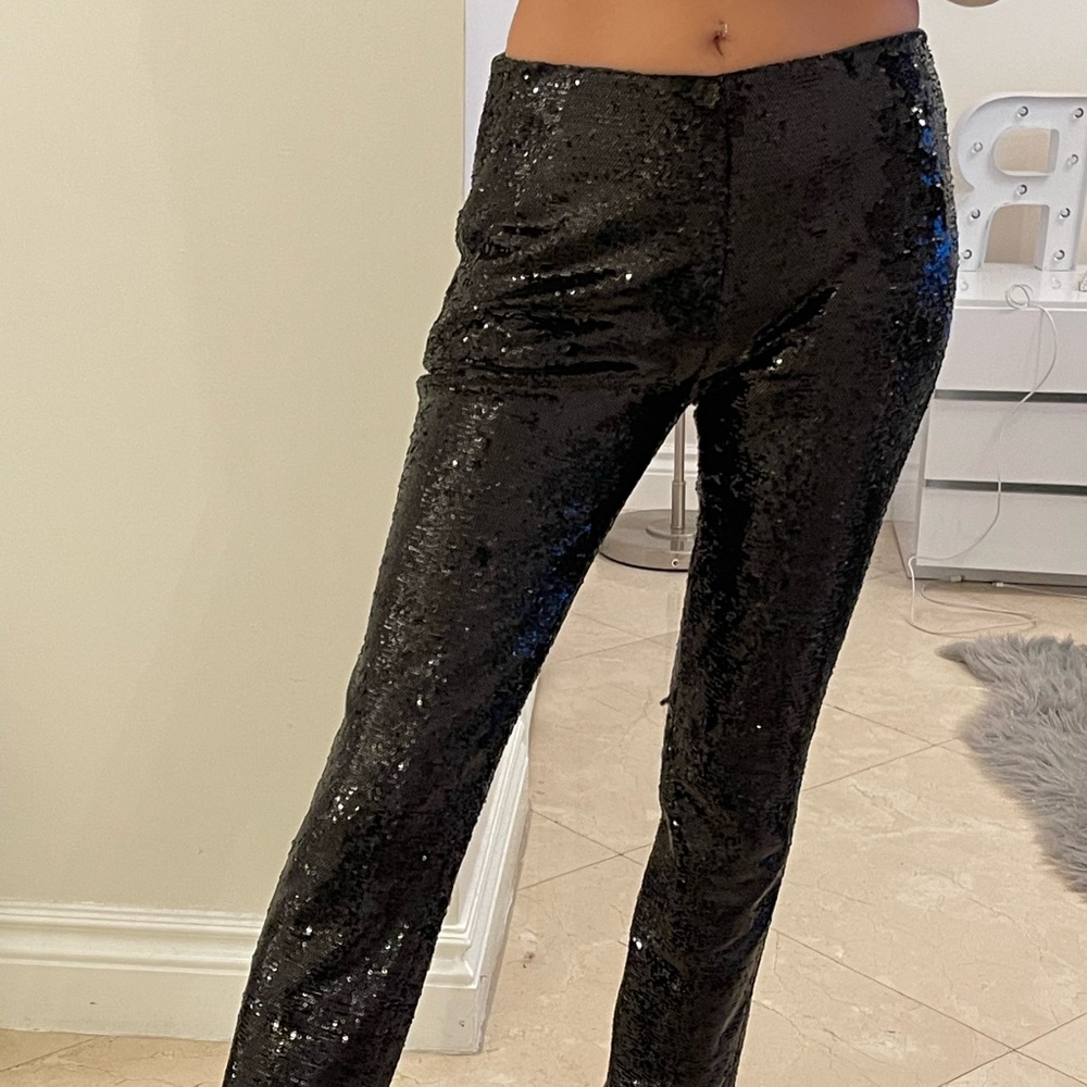 Ralph Lauren Sequined Cropped Pant